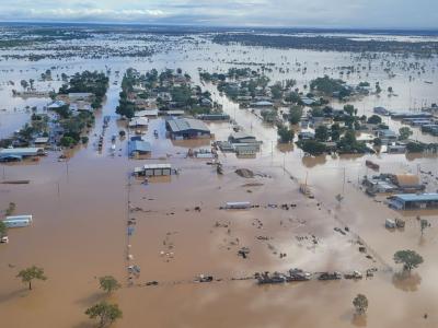 Barcoo Jundah flooding 2025 Western Qld Surface Trough