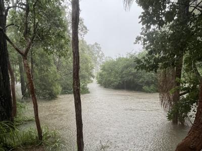 Eight Mile Plains flooding TC Alfred March 2025