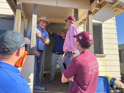 QRA CEO and SRC visit community in Adavale