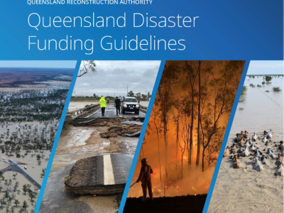 Queensland Disaster Funding Guidelines v4 front cover