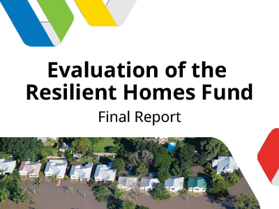 Evaluation of the Resilient Homes Fund Final Report tile